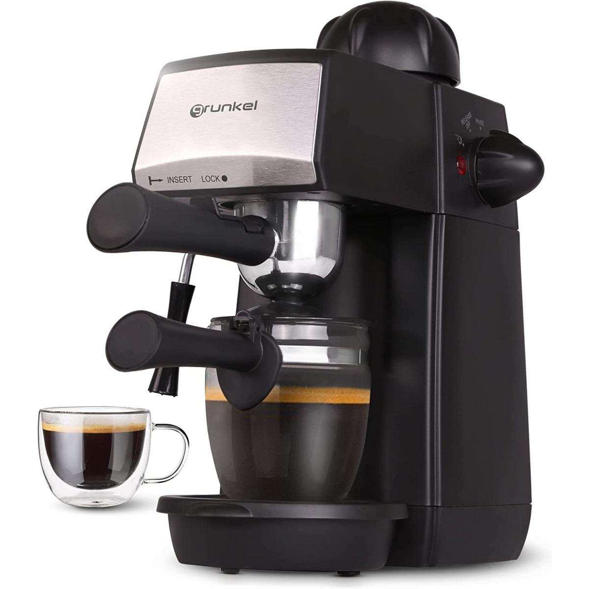 Cafetera espresso CAFPRESO-H5 BAR de 5 Bares y 870W con pistola de