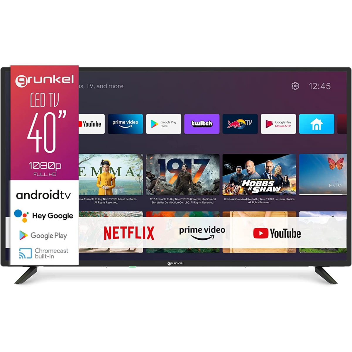 Smart Tv Led 40 Pulgadas Televisor Hd Wifi Netflix