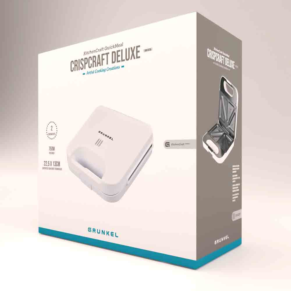 Sandwichera Corte triangular SAN-CCBL - 750W - Acero inoxidable - Imagen 6