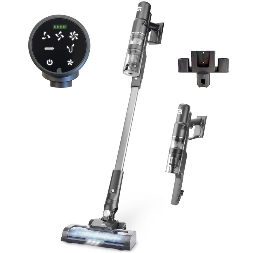 GRUNKEL Aspiradora Vertical ASM-ULTRASLIM22 – 200W y Potencia de Succión 22KPA – Filtro HEPA