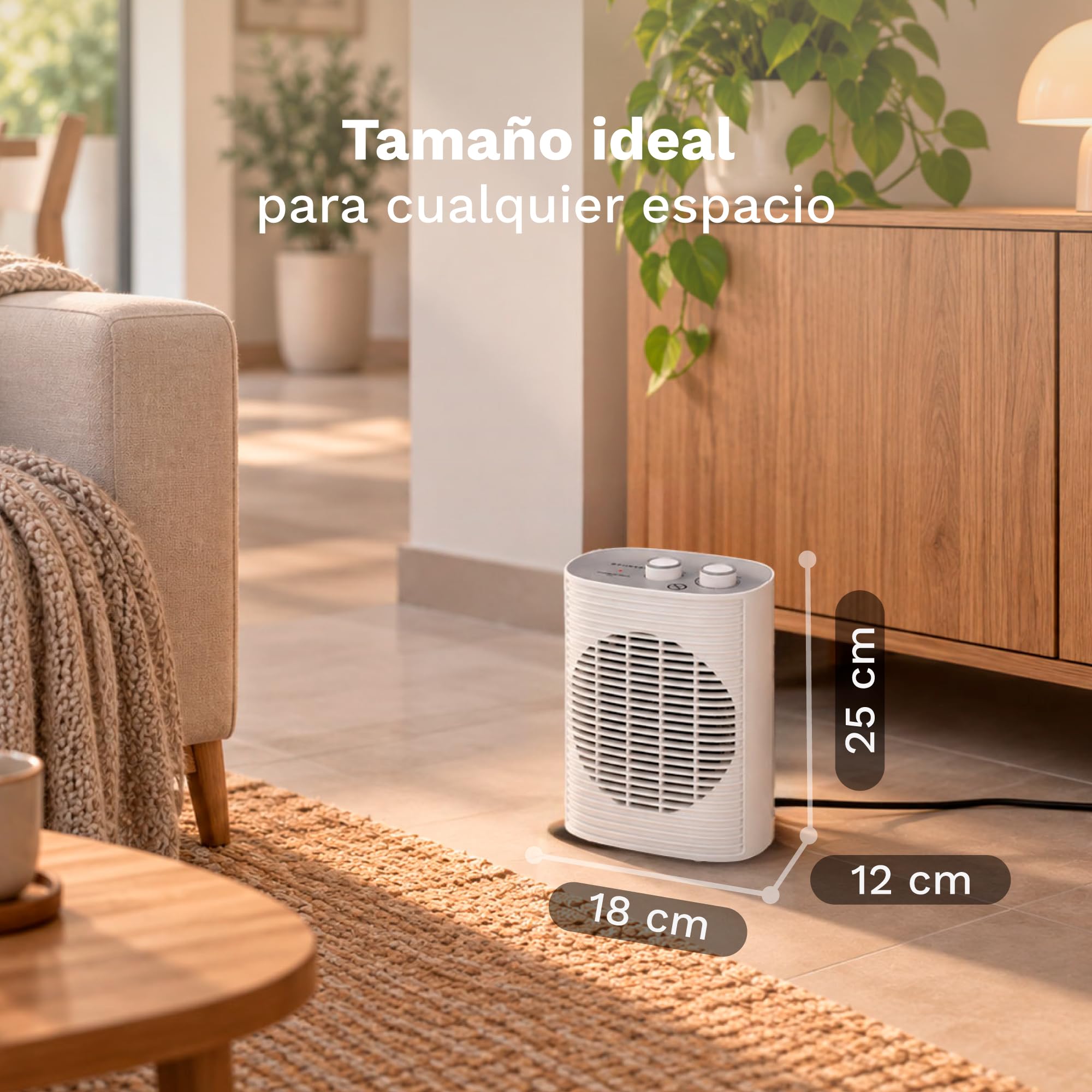 GRUNKEL Calefactor CF-2000LINE 2000W - imagen 2