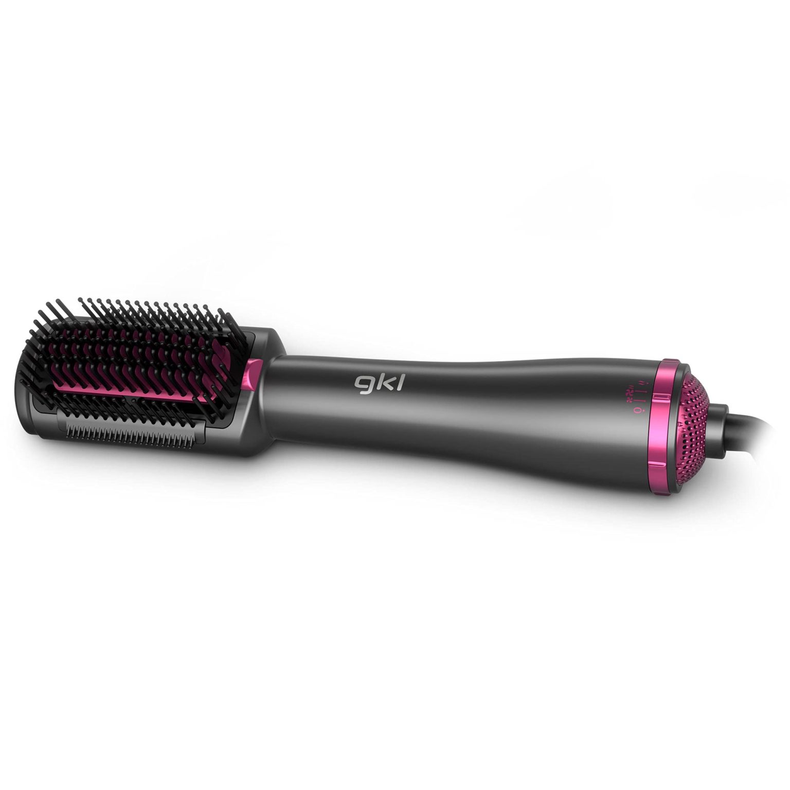 GRUNKEL Cepillo moldeador eléctrico TOPAZSLIDE de 500W Negro