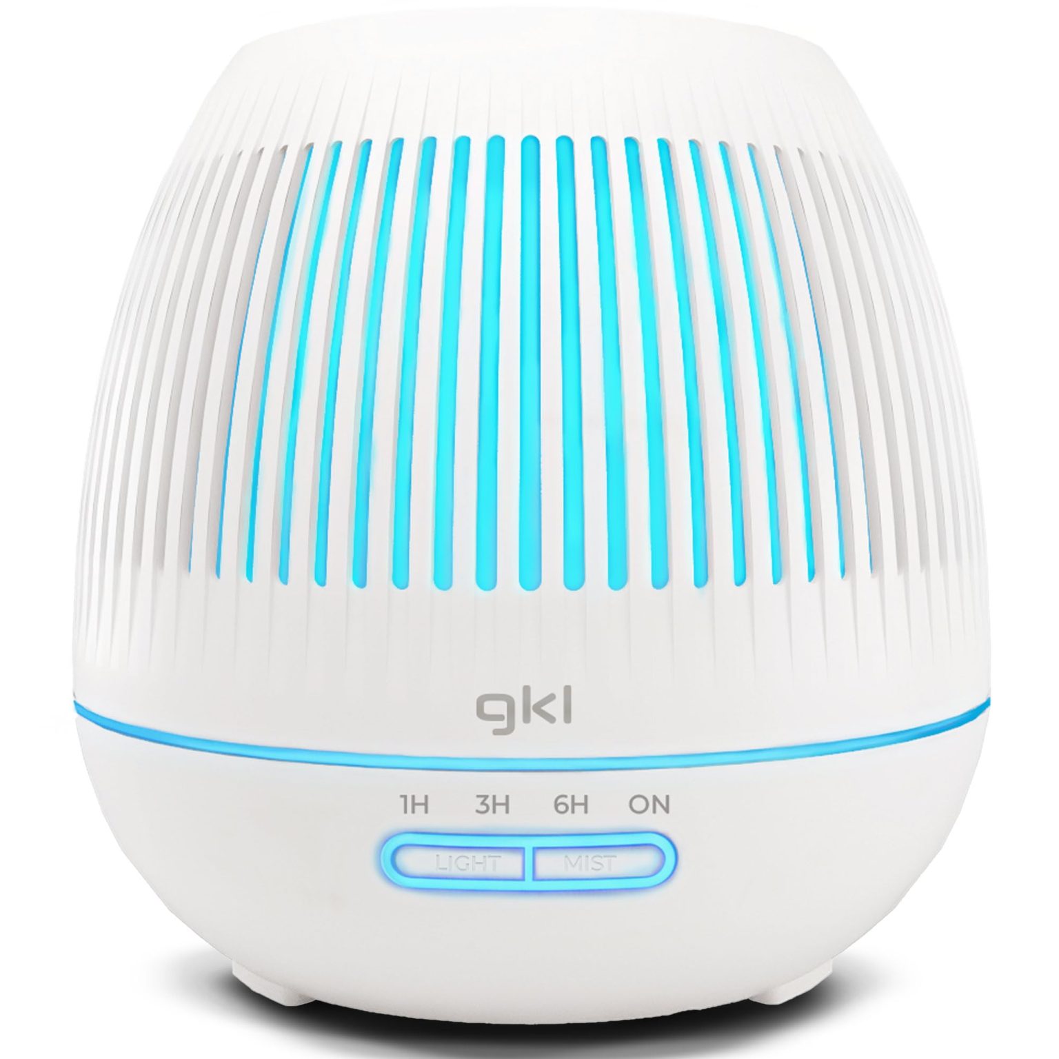 GRUNKEL Humidificador y difusor de aromas PEARL ESSENCE de 400W blanco