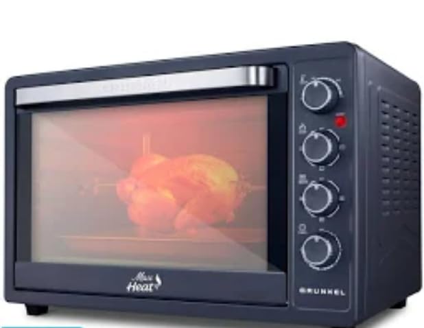 GRUNKEL Horno Eléctrico HR-63MAX 63L | 2200W, Convección y Rustidera