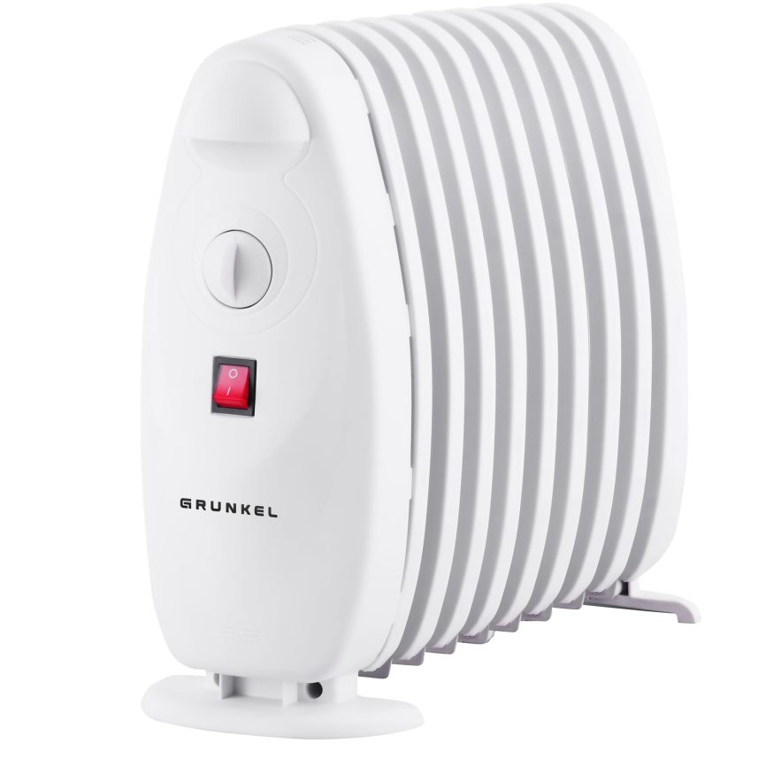 GRUNKEL Radiador de Aceite RACP-80D 800W | 7 Elementos y Termostato Regulable