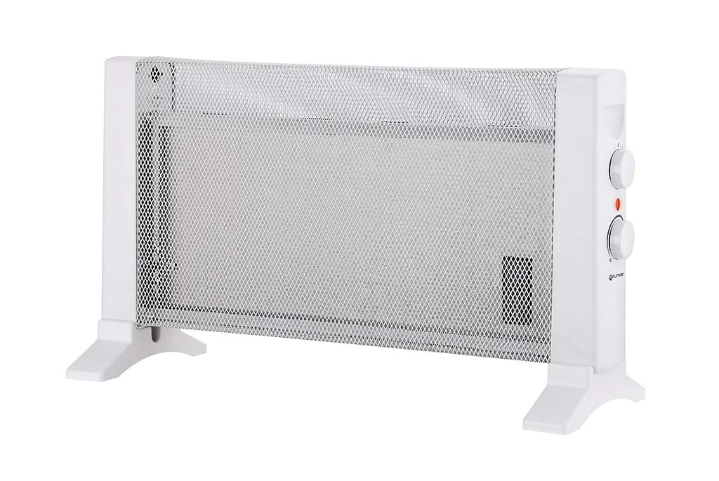 GRUNKEL Radiador de Mica RMC-600 600W | 2 Potencias y Termostato Regulable