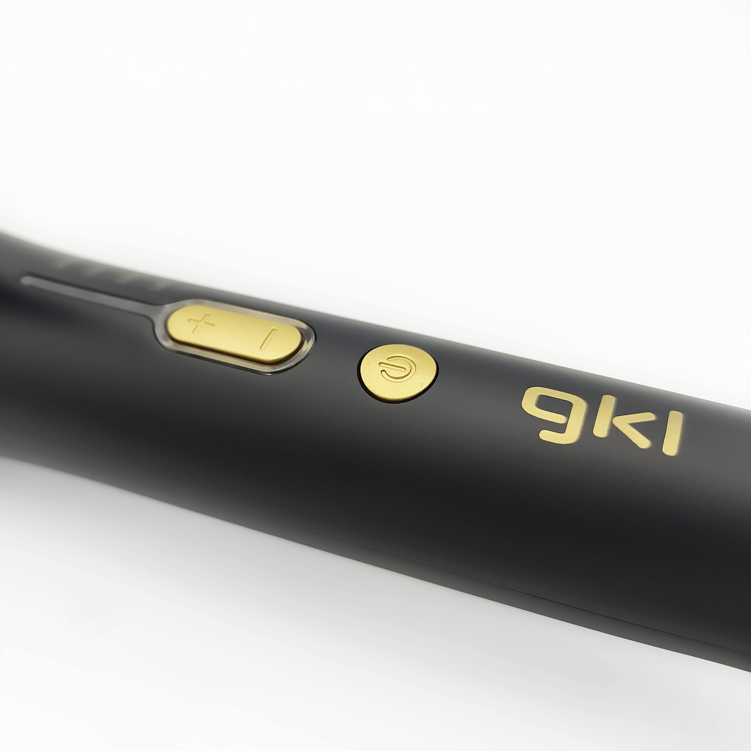 GRUNKEL Moldeador de pelo profesional ONYX WAVES Doble función plancha y rizador 60W Negro y Dorado - imagen 5