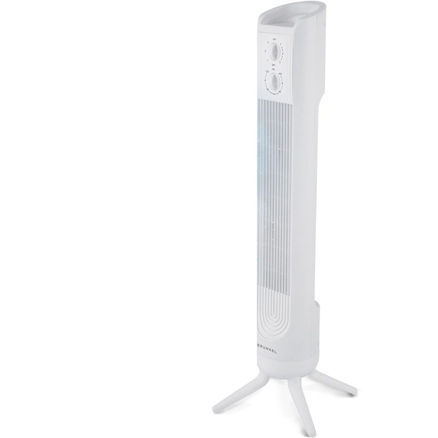 GRUNKEL Torre de ventilación de 81cm 3 velocidades TF-324LBL y 45W blanco