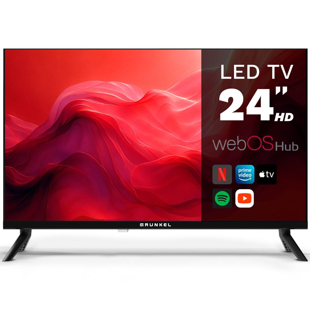 GRUNKEL Televisor LED-24PBW Smart TV con Sistema WebOs de 24 pulgadas - imagen 9