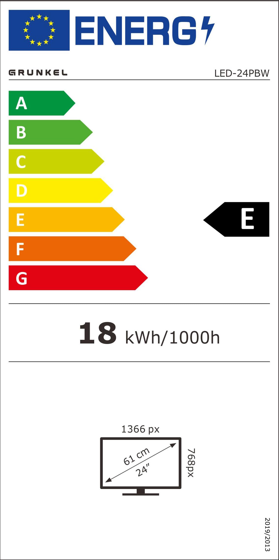 GRUNKEL Televisor LED-24PBW Smart TV con Sistema WebOs de 24 pulgadas - imagen 10