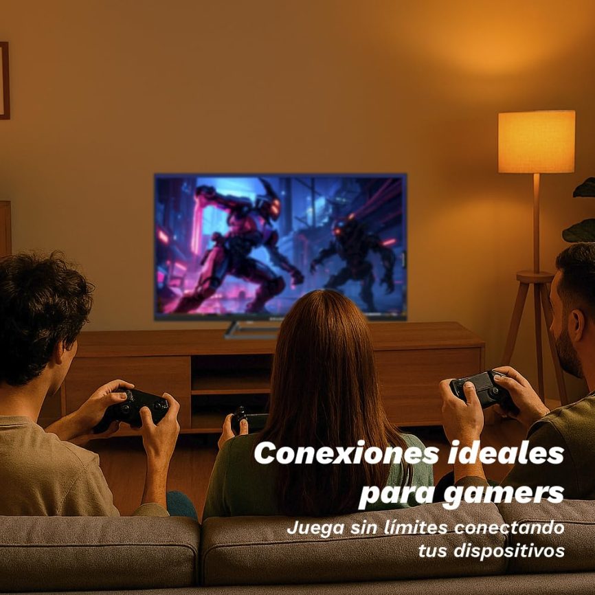 GRUNKEL Televisor QLED-3225W Smart TV 32” HD con sistema operativo webOS, 3 HDMI y 2 USB - imagen 2