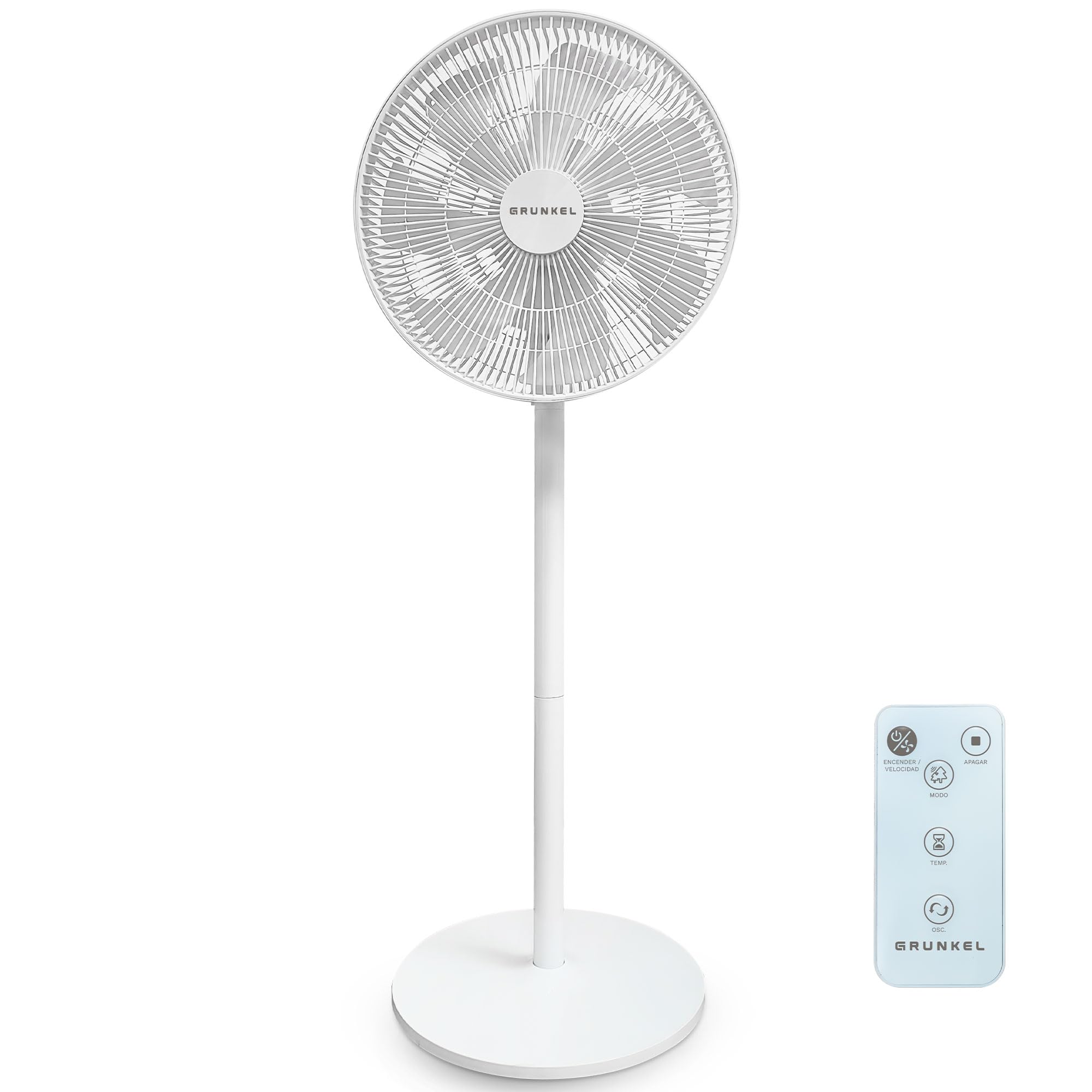 GRUNKEL Ventilador de Pie Silencioso FS-14PR con 12 Velocidades - imagen 8